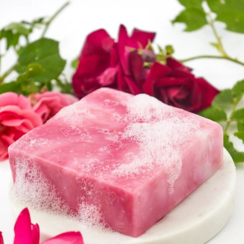 Rose Exfoliating Soap Bar