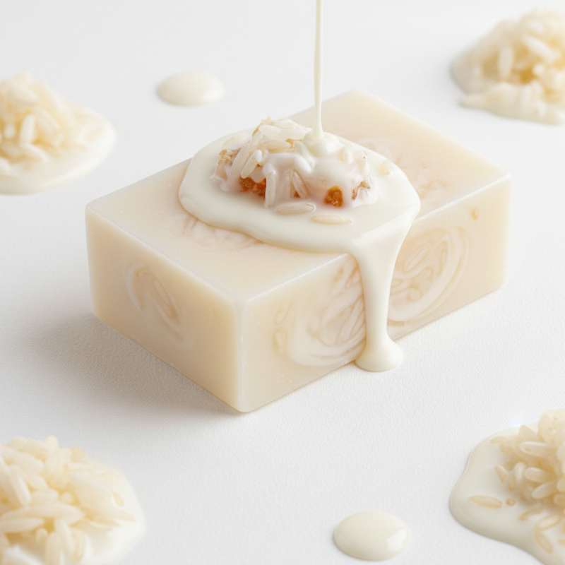 Rice & Milk Exfoliating Soap Bar