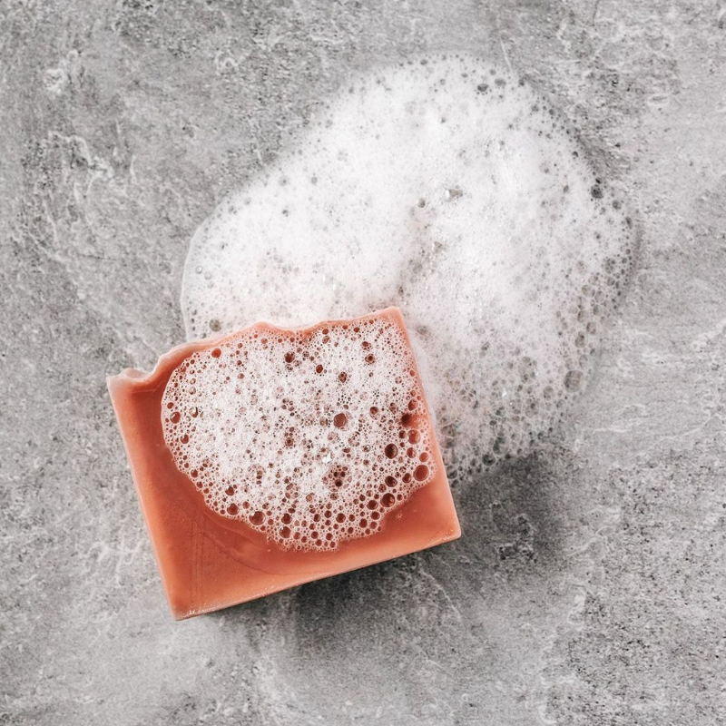 Rose Exfoliating Soap Bar